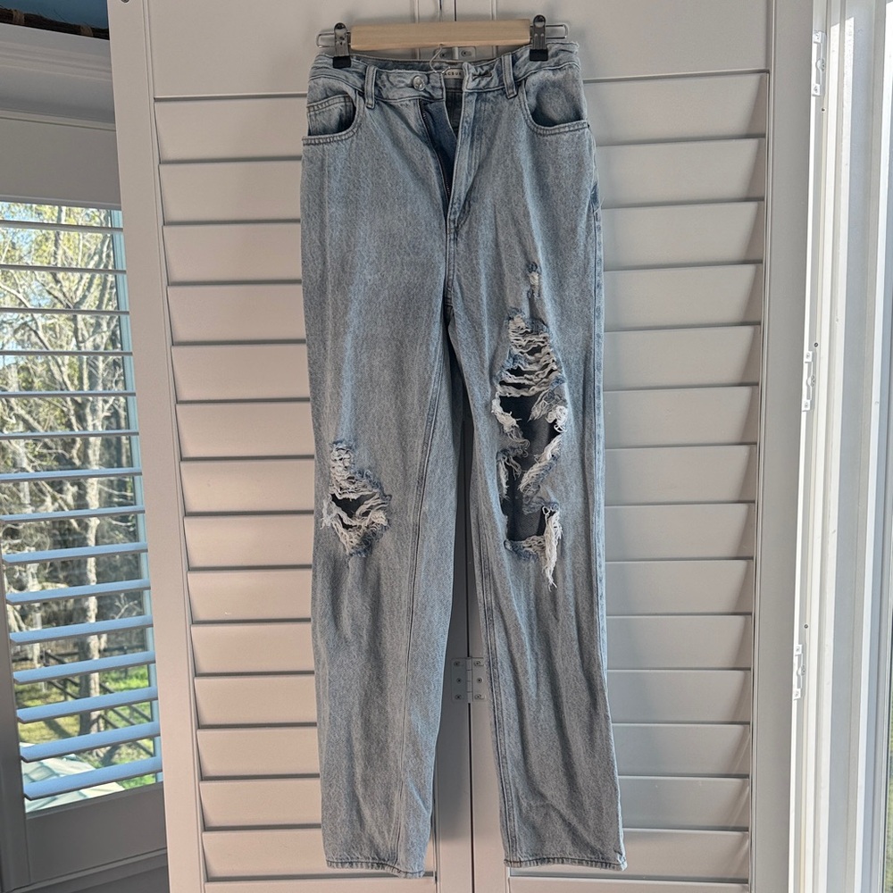 PacSun Light Blue Distressed Boyfriend Jeans